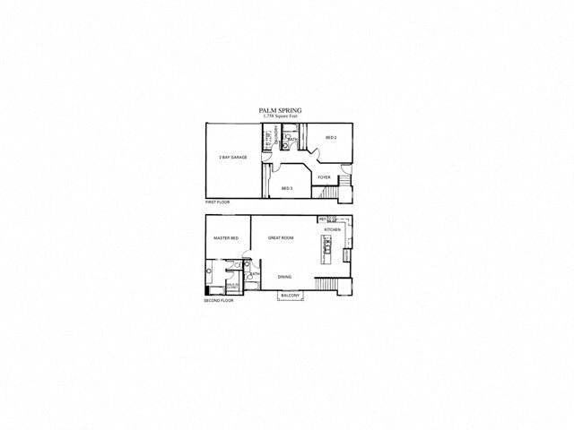 Palm Springs Renovated Floor Plan 7